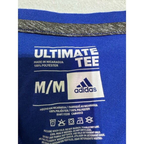 Golden State Warriors Women's Adidas Ultimate Tee - Size‎ Medium Climalite Blue - Picture 5 of 10